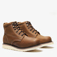 Crazy Brown Bonanza Frontier 6-inch plain toe work boots for men with durable leather construction pair 
