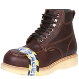 Establo Genuine Leather Mil Rayas Moc Toe Work Shoes - Steel Toe