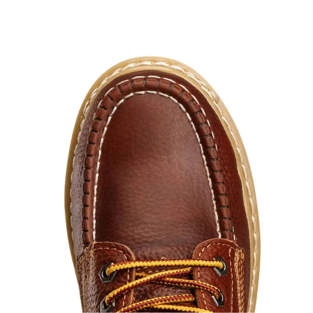 Hammer Men's Hunter Soft Moc Toe Work Boot - Brown - Toe View