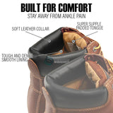 Joe Boots Boots Hunter Moc Toe Work Boot Tan Color - Hammer Boots