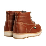 Joe Boots Boots Murphy 6" Leather Work Boots Doble Density Sole With MEX Flag Shedron Color - Hammer Boots