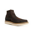 King Welt Boots Country Flex 6' Double Zipper Work Boots Soft Toe Leather Brown Color - King Welt