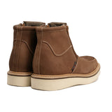 King Welt Boots Country Flex 6' Double Zipper Work Boots Soft Toe Leather Sand Color - King Welt