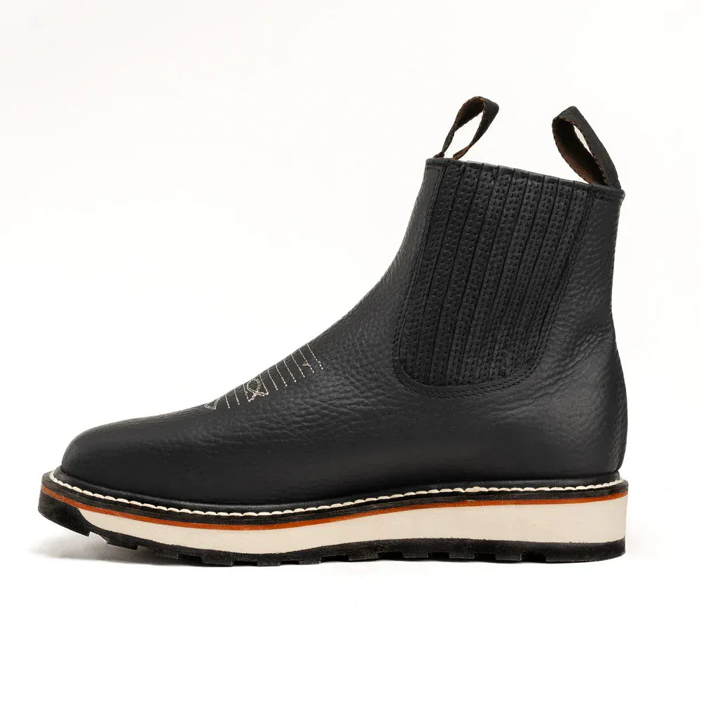 King Welt Boots Men´s Ultra Flex 6" Black Work Boots Black Color - King Welt