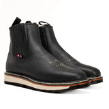 King Welt Boots Men´s Ultra Flex 6" Black Work Boots Black Color - King Welt