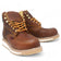 Men's lace up work boots with sierra sole in brown by La Carreta pair view