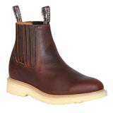 Establo Genuine Leather Ankle Work Boots - Soft Toe (Honey)