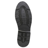 Establo Genuine Leather Moc Toe Lace-Up Work Shoes - Soft Toe